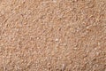 Heap of wheat bran as background, top view Royalty Free Stock Photo