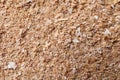 Heap of wheat bran as background, top view Royalty Free Stock Photo