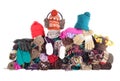 Heap of winter accessories | Isolated Royalty Free Stock Photo