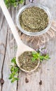 Heap of Winter Savory Royalty Free Stock Photo