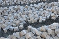 Heaps of cobblestones Royalty Free Stock Photo