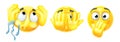 Hear See Speak No Evil Cartoon Emoticon Emojis