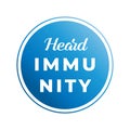 Herd immunity logo icon for New normal lifestye concept Royalty Free Stock Photo