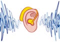 Hearing aid Royalty Free Stock Photo