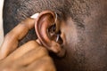 Hearing Aid And Audiology. Handicap