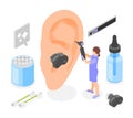 Hearing Hygiene Isometric Concept