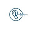 Hearing Logo vector