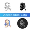 Hearing loop icon