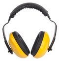 Yellow Ear Muffs Royalty Free Stock Photo