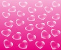 Heart abstract background Royalty Free Stock Photo