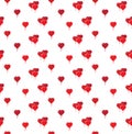 Heart Air Balloon Seamless pattern love . Happy Valentine`s day fabric texture, background floral wallpaper happy birthday