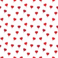 Heart Air Balloon Seamless pattern love . Happy Valentine`s day fabric texture, background floral wallpaper happy birthday