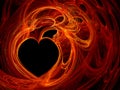 Heart background Royalty Free Stock Photo