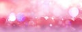 heart background colorful pink for happy valentine, banner Royalty Free Stock Photo