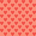 Heart Background. Seamles Pattern