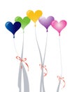 Heart ballons