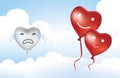 Heart Balloon Broken heart Royalty Free Stock Photo