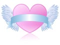 Pink Winged Heart