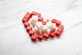 Heart Blood Sugar Concept Royalty Free Stock Photo