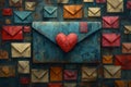 heart blue envelope surrounded different colored envelopes still music video backdrop effective altruism anthropomorphism