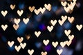 Heart bokeh - Valentine's Day background