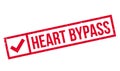 Heart Bypass rubber stamp