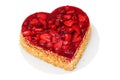 Heart cake. Royalty Free Stock Photo