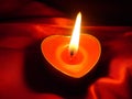 Heart candle