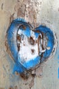 Heart Carved in the Bark of a Tree Royalty Free Stock Photo