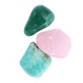 Heart chakra healing tumbled crystal set