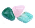 Heart chakra healing tumbled crystal set