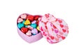 Heart chocolates