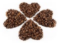 Heart of the coffee Royalty Free Stock Photo