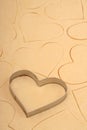 Heart cookie cutter