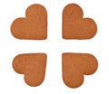 Heart cookies - love gift Royalty Free Stock Photo