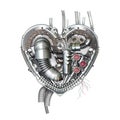Heart, 3D illustration