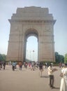 Heart of delhi indiagate Royalty Free Stock Photo