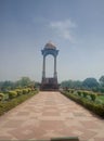 Heart of delhi indiagate Royalty Free Stock Photo