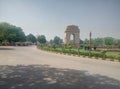 Heart of delhi indiagate Royalty Free Stock Photo