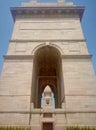 Heart of delhi indiagate Royalty Free Stock Photo