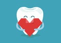 Heart of dental Royalty Free Stock Photo