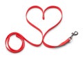 Heart Dog Leash Royalty Free Stock Photo