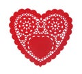 Heart Doily