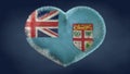Heart of the Fiji flag.