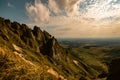 The Massif du Sancy, volcano in the heart of Auvergne, in the Puy-De-Dome, France Royalty Free Stock Photo