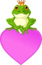 Heart Frog Royalty Free Stock Photo