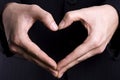 Heart Gesture Royalty Free Stock Photo