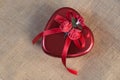 Heart gift box.