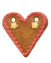 Heart with gingerbread