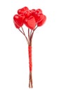 Heart glossy bunch, love